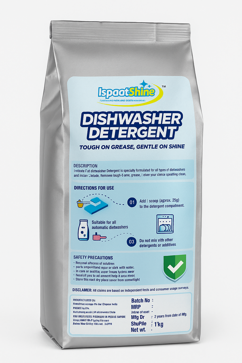 Ispaat Shine Dishwasher Detergent
